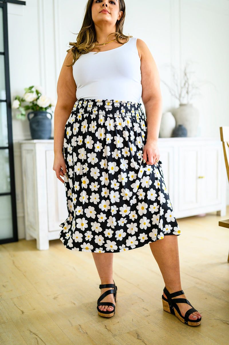 baybee daisy jacquard skirt Mサイズ-