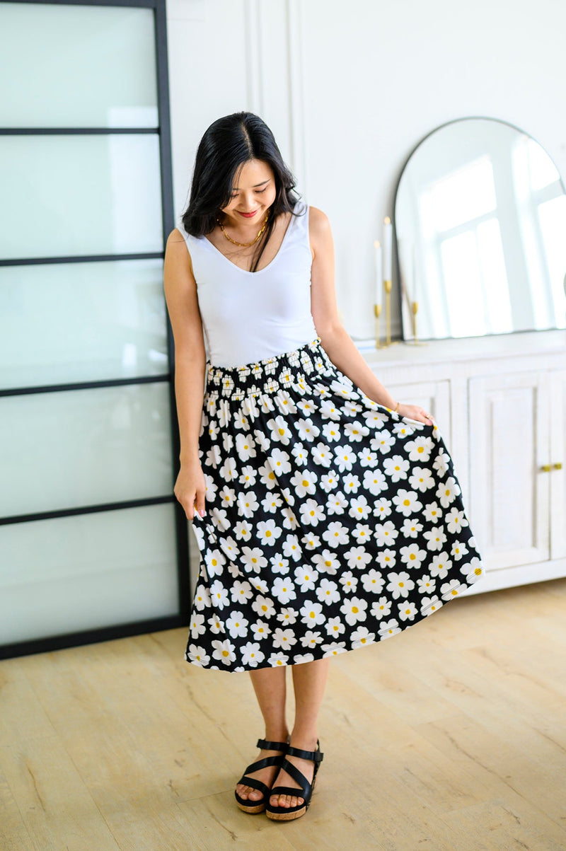 Hey Daisy Midi Skirt