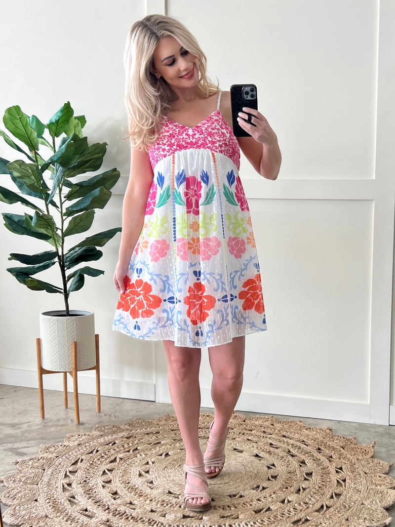 Bright summer clearance dress