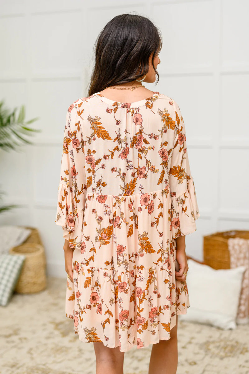 Lilibet Tiered Floral Dress