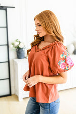 Luisa Embroidered Blouse LD23