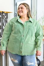More Like You Corduroy Button Up Jacket LD23
