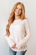 Never Let Down Lightweight Knit Sweater