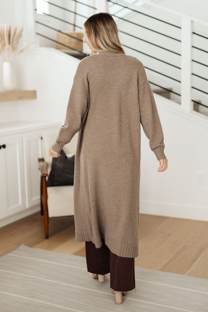 Perfectly Resolved Duster Cardigan