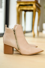 Ruby Ankle Boot In Beige