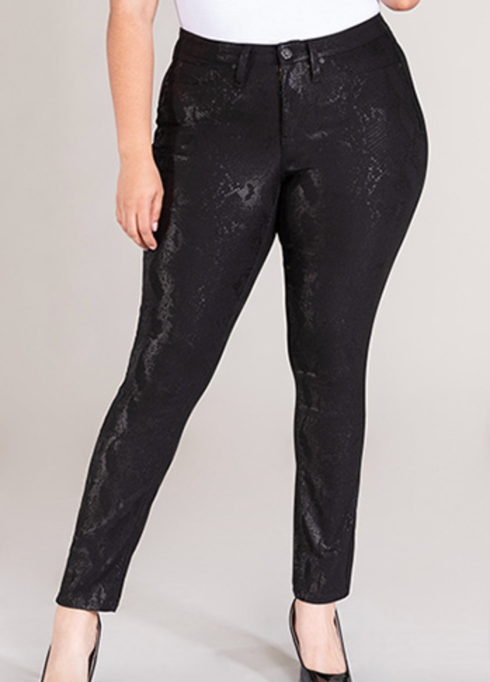 #B156 Sassy & Fierce Black Jeans