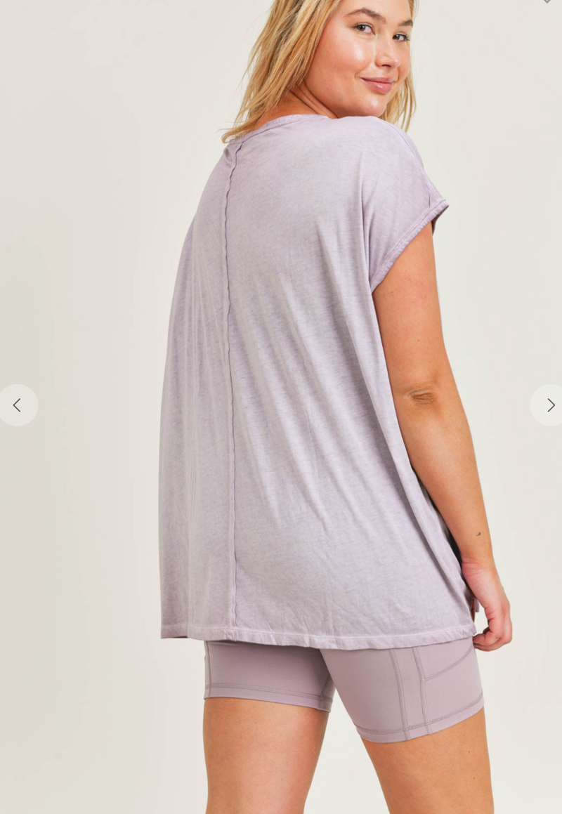 #K206 Laguna Beach Waves Top (PINK)