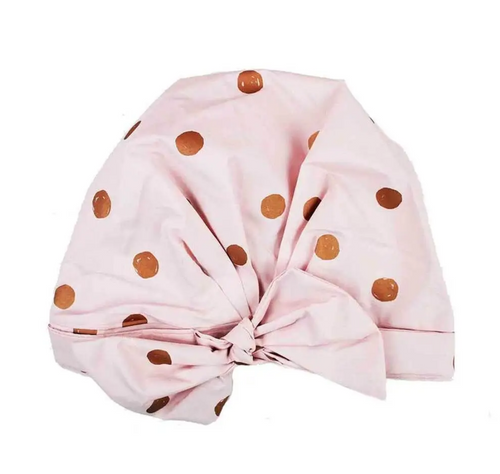 #K401 Dots Of Brilliance Luxe Kitsch Shower Cap