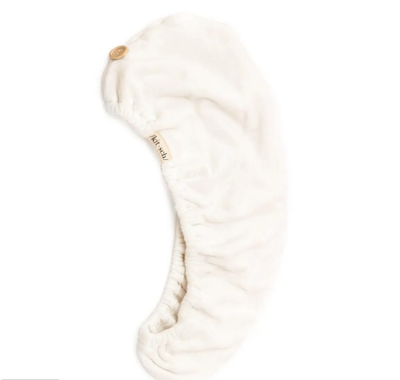 #K429 Darling Kitsch Microfiber Hair Towel (IVORY)