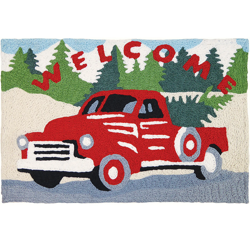 #K847 Driving The Tree Home Accent Rug