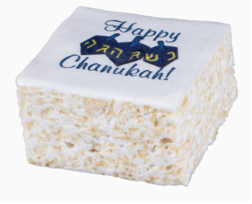 #L52 Chanukah Rice Crispycake