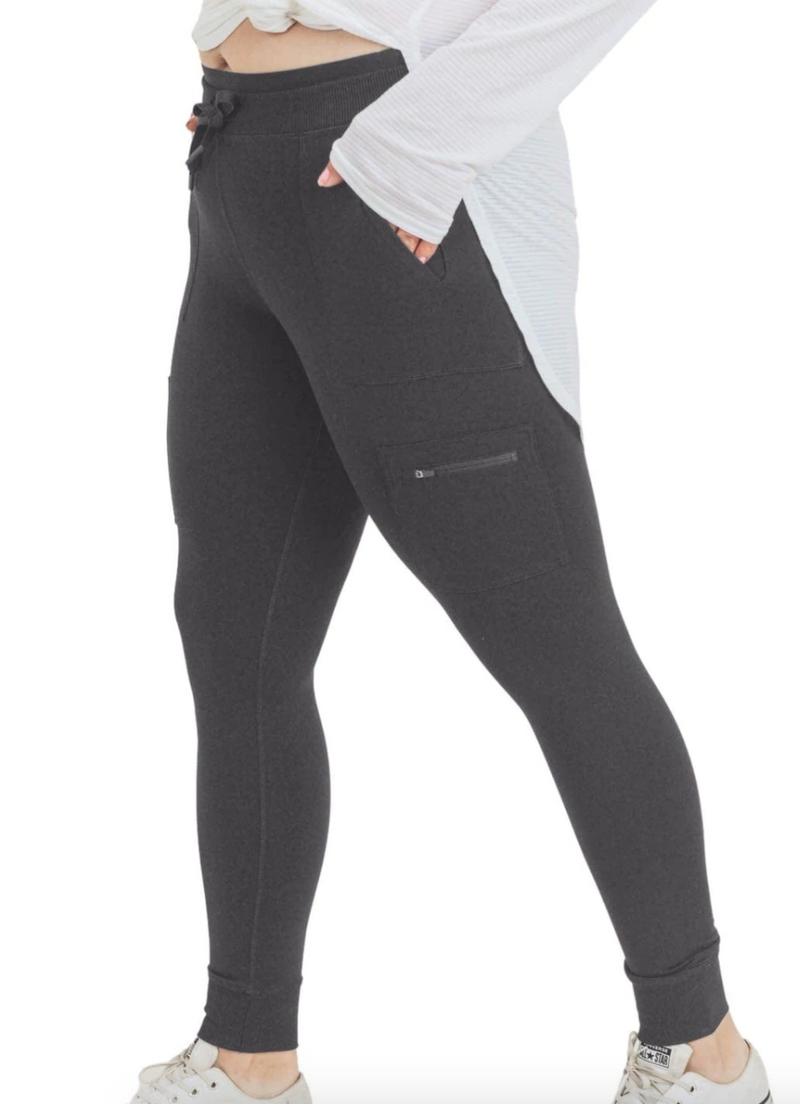 #M274 Strong To The Core Leggings (CHARCOAL)