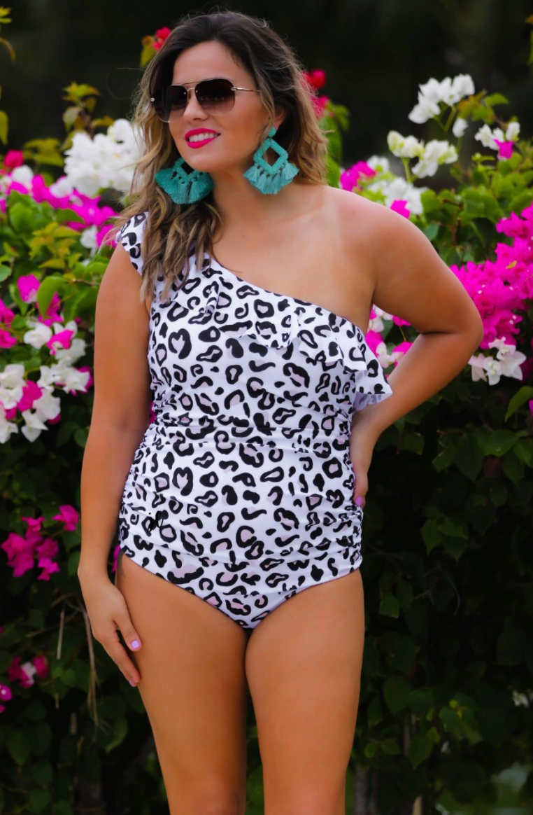 #M517 Looking For Paradise Swimsuit (Leopard)