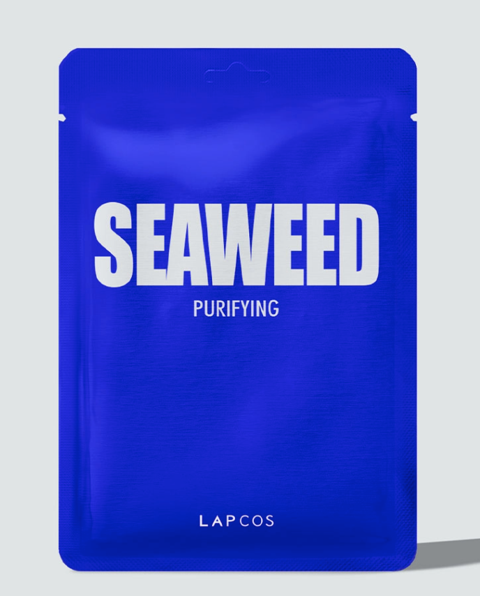 #N142 Seaweed Purifying Care Daily Sheet Mask Lapcos - MARKET ORDER