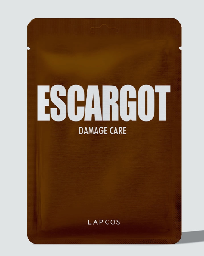 #N145 Escargot Damage Care Daily Sheet Mask Lapcos - MARKET ORDER