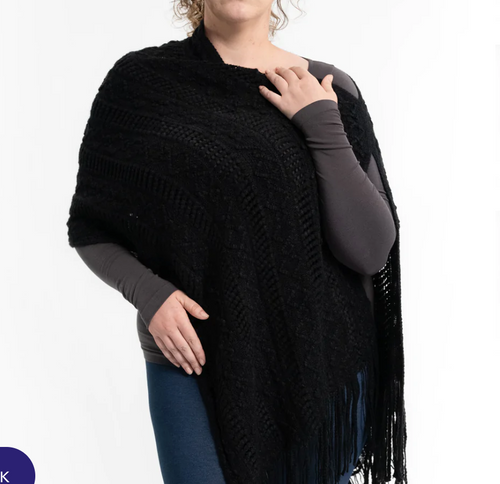 #N585 TRIBAL PONCHO