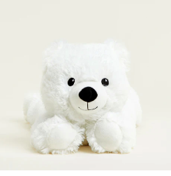 #P402 White Bear Warmies