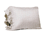 #N853 Ruffled Standard Silky Pillowcase