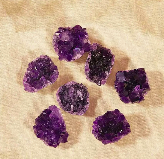 #P351 Uruguayan Amethyst Flower (1-2 cm)| Natural Amethyst Crystal