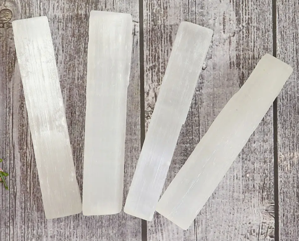 #P347 Natural Selenite Crystal Wand | Selenite Crystal