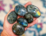 #P362 PRETTY Labradorite Palm Stone