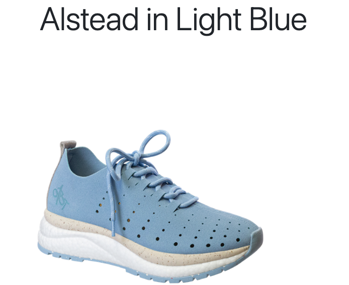 ALSTEAD in LIGHT BLUE Sneakers