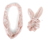 #H55 Shimmer Headband and Scrunchie Set