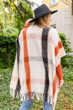 Seeking Serendipity Plaid Kimono