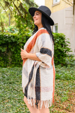 Seeking Serendipity Plaid Kimono