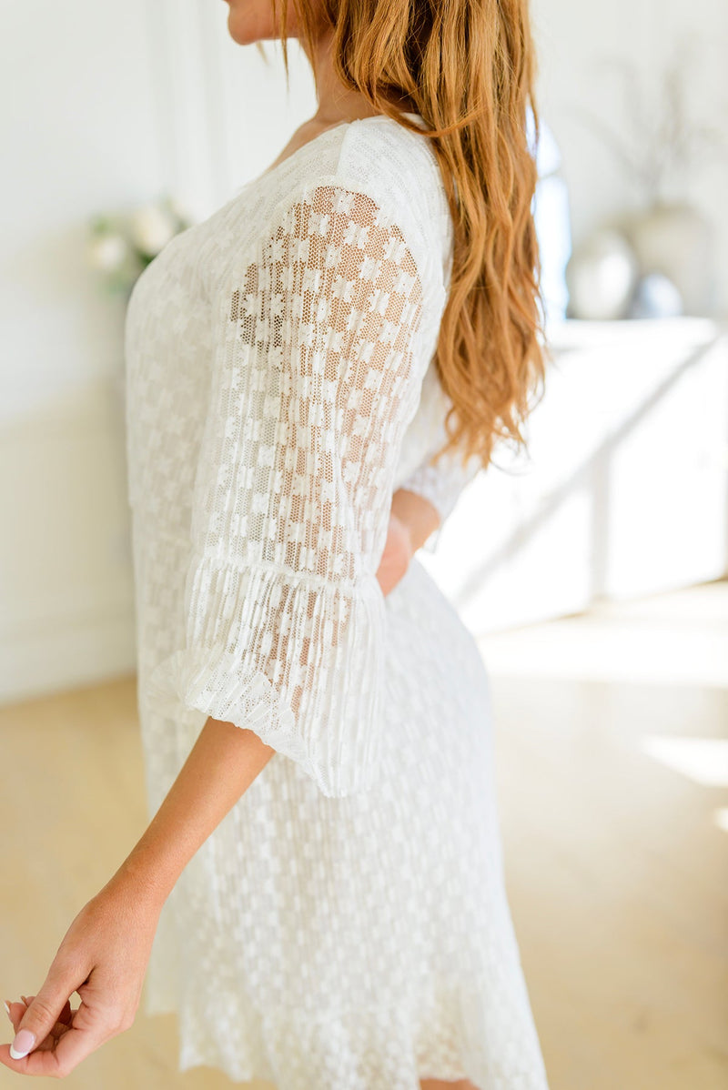 So Peaceful White Dress