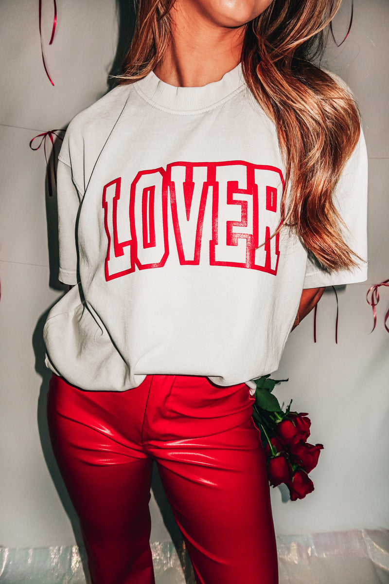 LOVER Mock Neck Tee SBJAN24