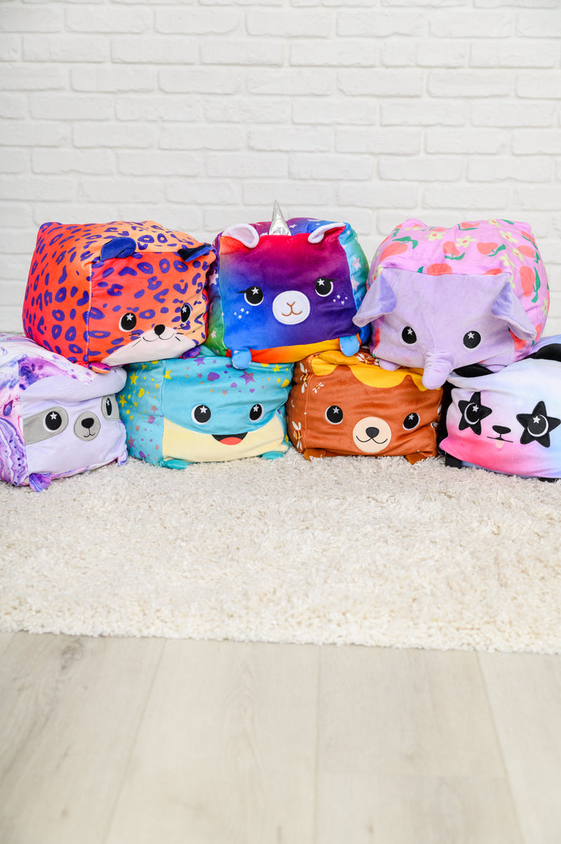 Square Animal Plushies in 9 Options