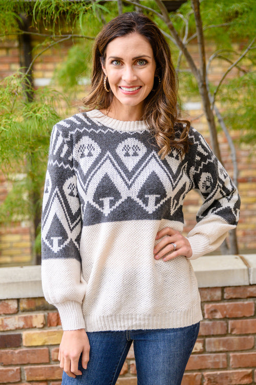 Summit Sweater In Charcoal