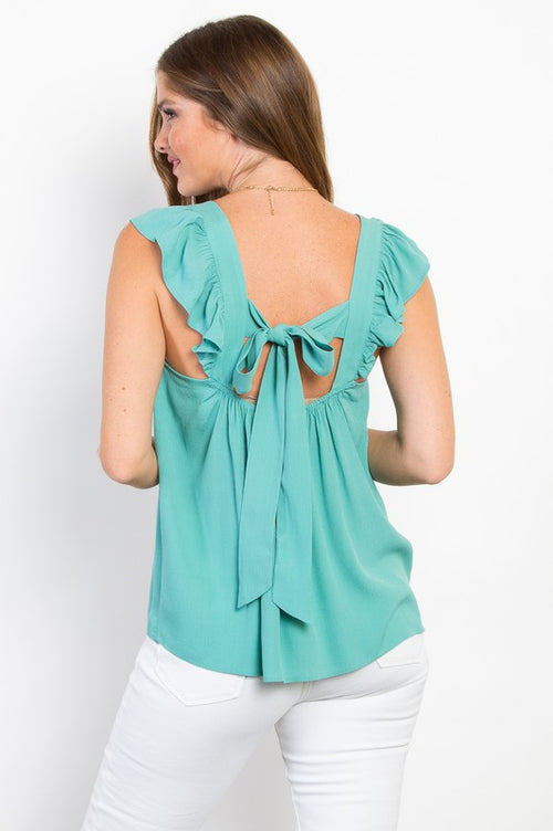 #P551 Dusty Boo Top