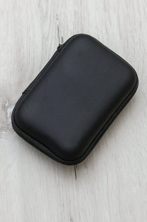 Tech Accessory Pouch In Black