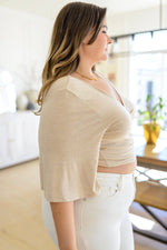 Tiny Dancer Wrapped Cropped Cardigan AVE30