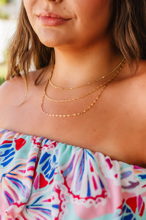 Triple Layered Necklace