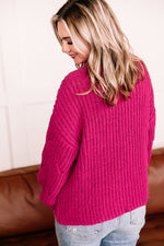 Pretty In Magenta Sweater