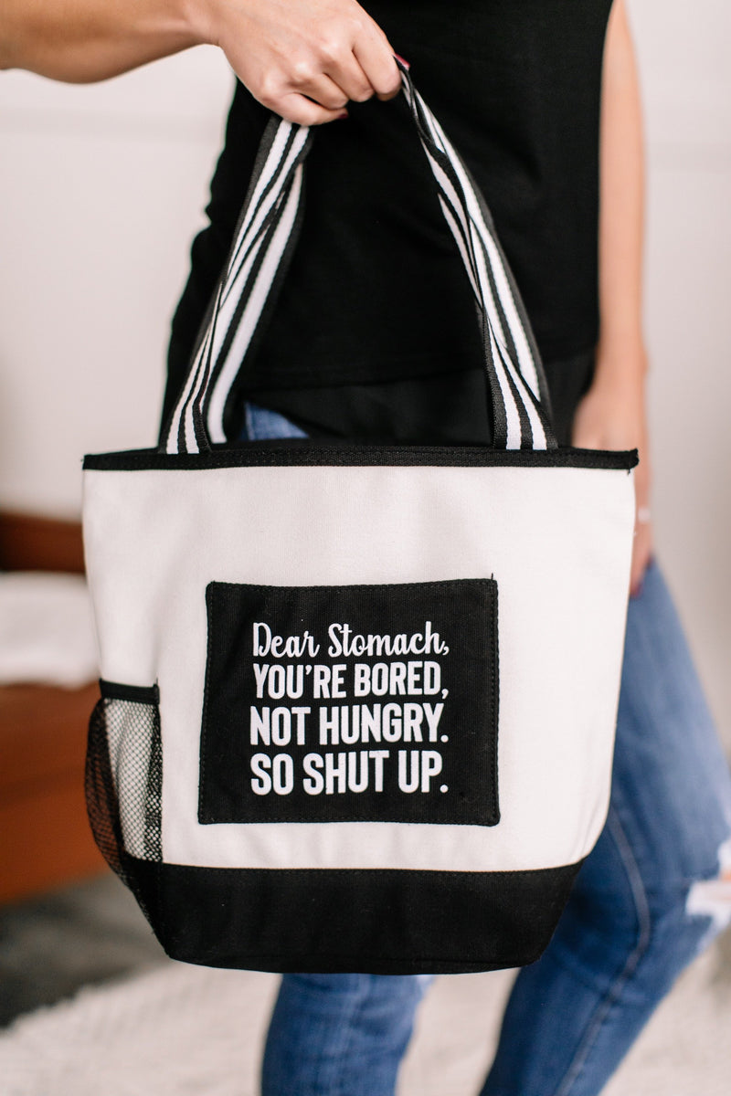 Dear Stomach Insulated Lunch Tote