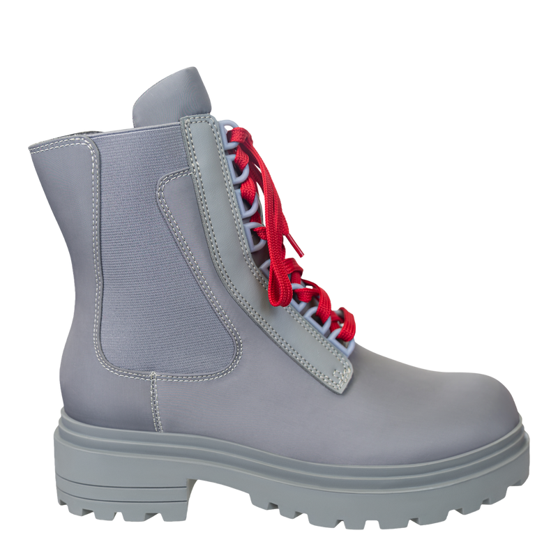 OTBT - COMMANDER in GREY Combat Boots