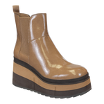 NAKED FEET - GUILD in BEIGE Platform Chelsea Boots