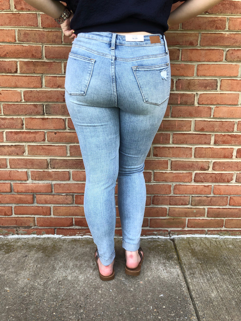 #A112 Stop and Stare Judy Blue High Waisted Jeans