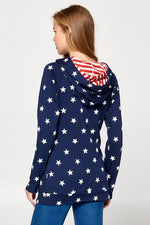 #192 Sara’s star print hoodie