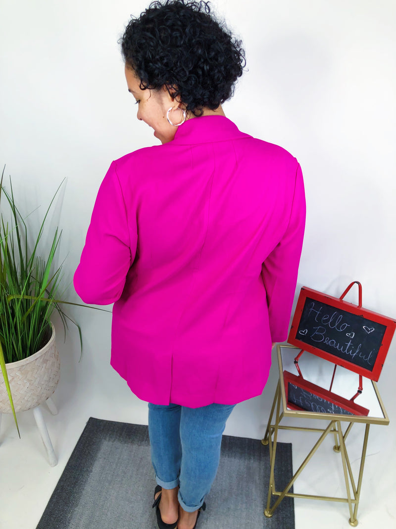 #M761 Innovating In Pink Blazer
