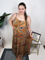 #N264 Fabulous Patchwork Dress