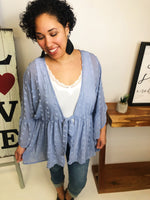 #M165 Heat Waves Kimono