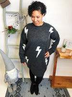 #L563 Thunder Storm Sweater