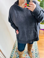 #P463 Born This Way Kangaroo Pocket Hooded Sweater
