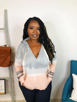 #K833 POL Moroccan Java Knit Top (Pink)