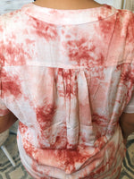 #K76 Lava Tie Dye Top